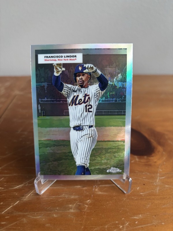 2025 Topps Chrome Platinum Doubleheader Lindor/Piazza