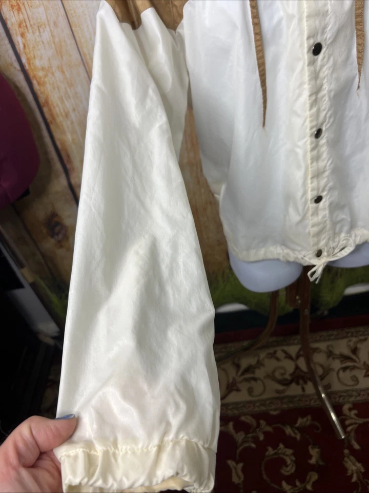 Chaqueta cortavientos ligera Ocean Pacific OP de colección años 80 con capucha talla pequeña (NS)c Foto 4 de 4