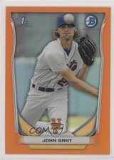 2014 Bowman Prospects Chrome Orange Refractor 7/25 John Gant #BCP74 9cf