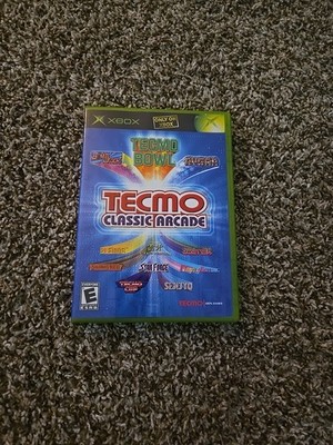 Tecmo Classic Arcade (Microsoft Xbox, 2005) Complete in box