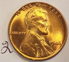 1946-D Lincoln Cent BU  Nice Red Color  #2