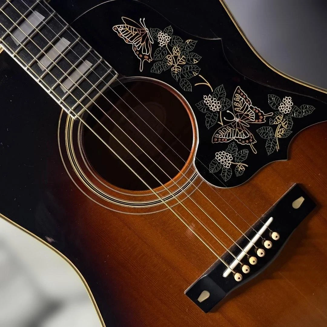 Guitarra acústica Yamaha L-8S 1981 Japón vintage abeto sólido Sitka con HC