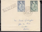 Ireland 1954 Marian Year FDC. (SG 158-159)