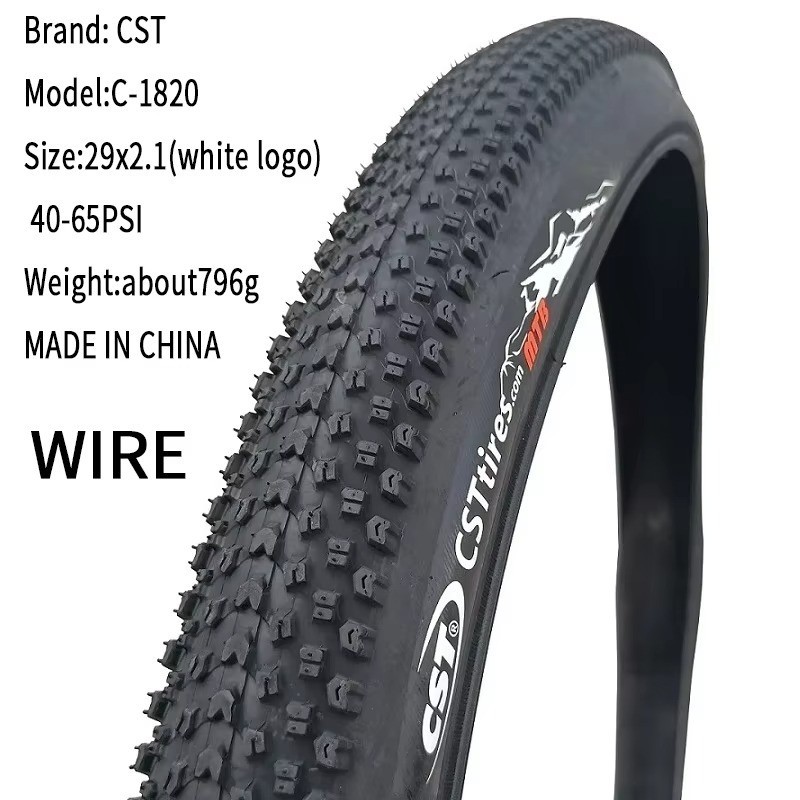 CST Mountain Bike tires C-1820  26in  27.5in  29in  Wear-Resistant