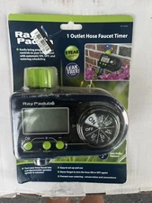 Programmable Outdoor Faucet Hose Timer Fully Customizable Watering Schedule  NEW