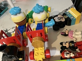 Lego Duplo 10843, 10941, 10898 Mickey Racer. Minnie&rsquo;s Birthday Train Disney Lot