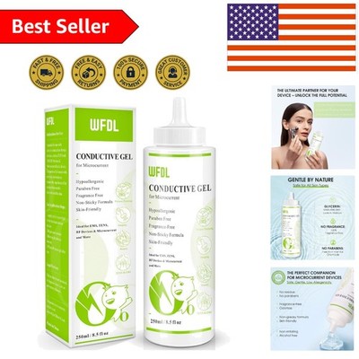 Cruelty-Free 8.5 oz Conductive Gel for EMS, RF & TENS - Skin Protection Formula