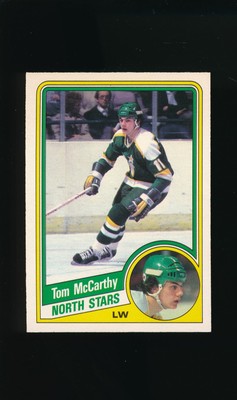 1984-85 OPC #103 Tom McCarthy * Left Wing * Minnesota North Stars * EX-MT/NM *