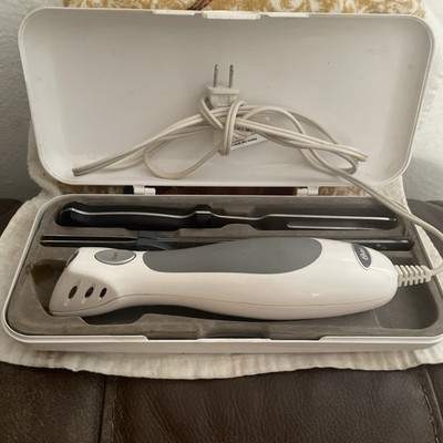 Oster Electric Knife & fork with Case  Tested & Working