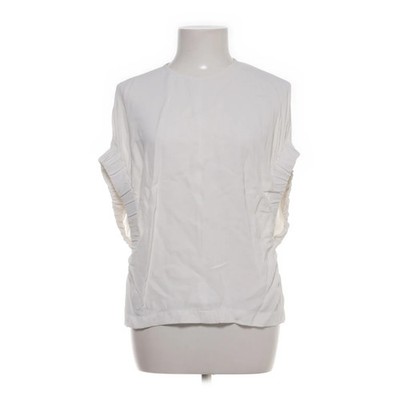 Zara, Top, Größe: XS, Weiß, Viskose, Einfarbig, Damen #7uP