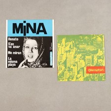 Mina RENATO/ME MIRAN/S'EN VA ANAR/LA MISMA PLAYA Discophon 27.234  - 1963 Spagna