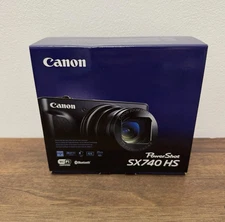 Canon PowerShot SX740 HS 20.3MP Point & Shoot Compact Camera Black (Brand New)