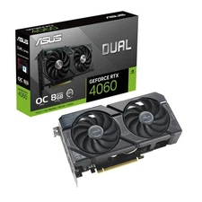 ASUS Dual GeForce RTX 4060 EVO OC 8GB GDDR6 (DUAL-RTX4060-O8G-EVO) Graphics Card