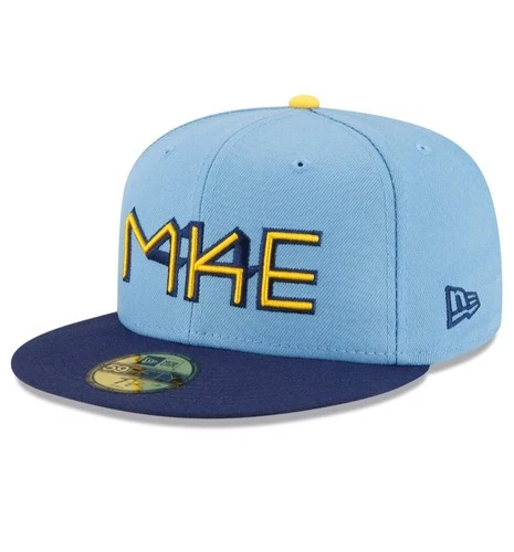 New Era Milwaukee Brewers 2022 City Connect 59FIFTY Fitted Hat Cap