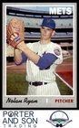 Nolan Ryan 2017 Topps Rediscover Topps New York Mets Baseball Card