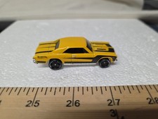 2014 Hotwheels Muscle Mania '67 Chevelle SS 396 HW Workshop Yellow/Black Stripes