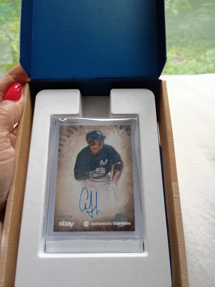 2015 Bowman Inception - Aaron Judge #PA-AJ for sale | eBay