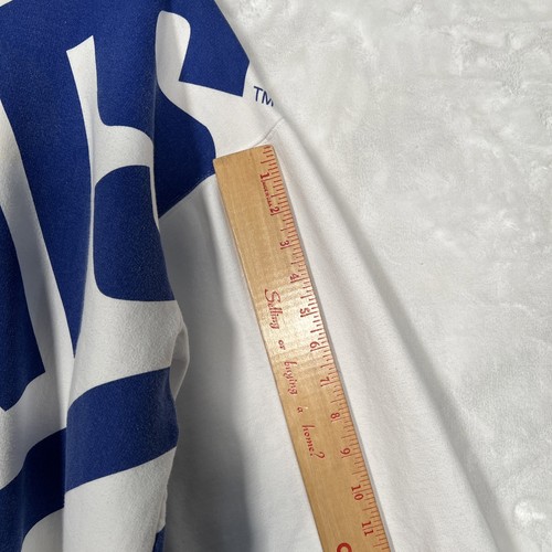 Sudadera De Colección 1994 The Game NFL NY GIANTS Logo Grande Talla LG Blanca 👀👇 - Imagen 10 de 13
