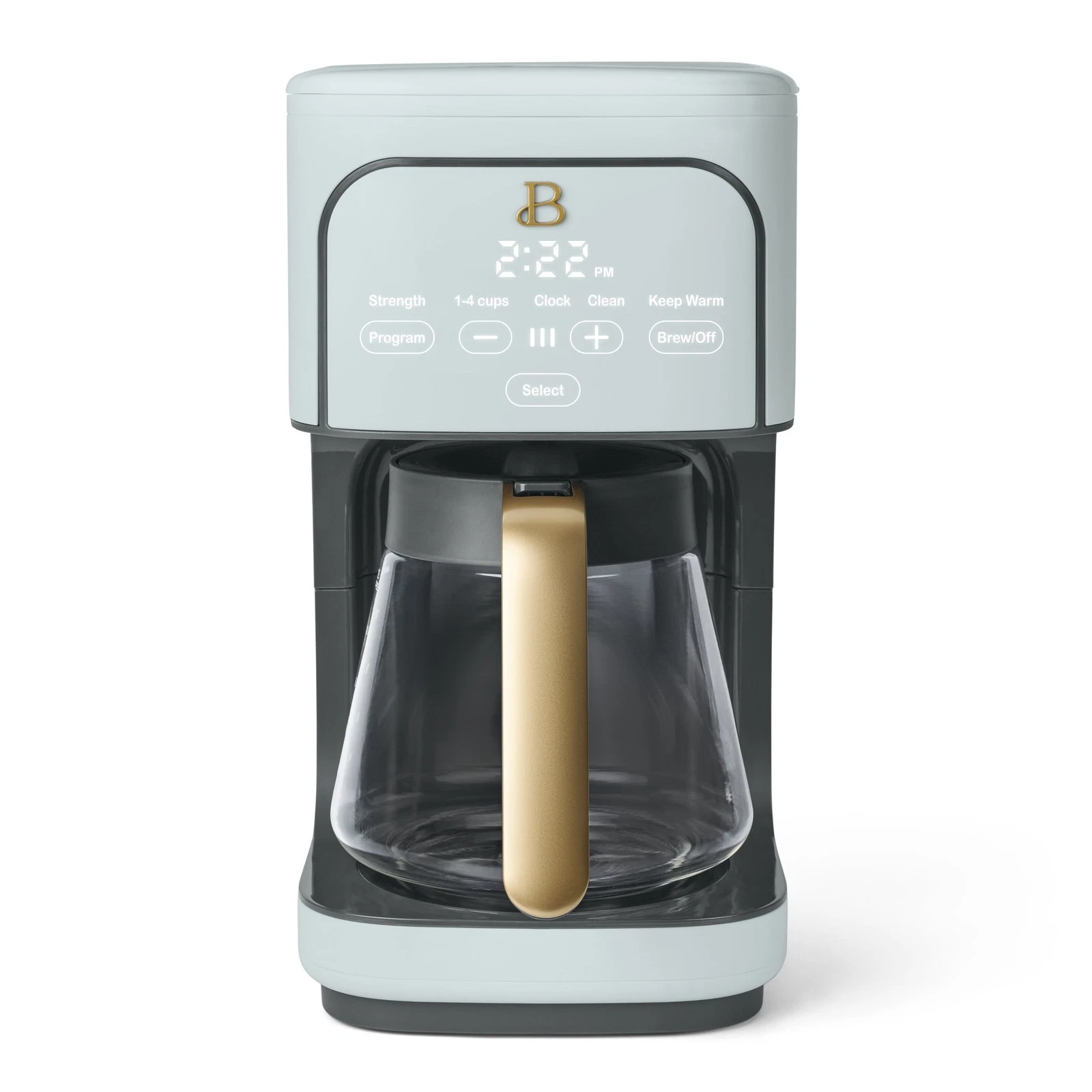 Beautiful 29456 12-Cup Programmable Coffee Maker, Cornflower Blue by Drew
Opens in a new window or t