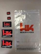 HK Patch & Decal Heckler & Koch USP VP9 MP5 P30 Tactical 5 pack!