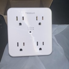 Multi Plug Outlet Extender 1700J Surge Protector with 8 Outlet 3 USB for Home