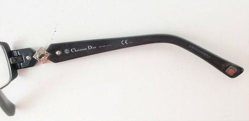 Christian Dior Black Polished Women's Designer Optical Frames CD3747 J80 135 - Picture 6 of 10