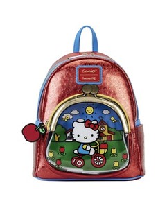 Sanrio Hello Kitty 50th Anniversary Coin Bag Metallic Mini Backpack