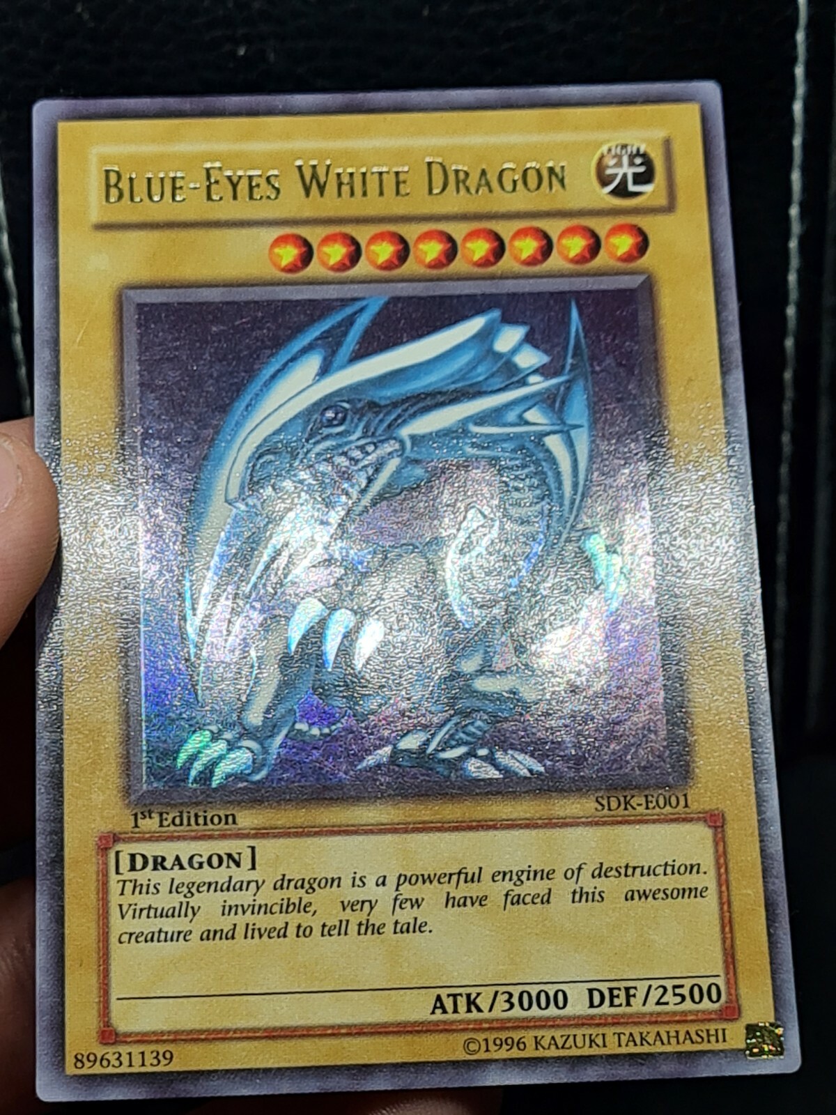 BlueEyes White Dragon SDKE001 1st edition eBay