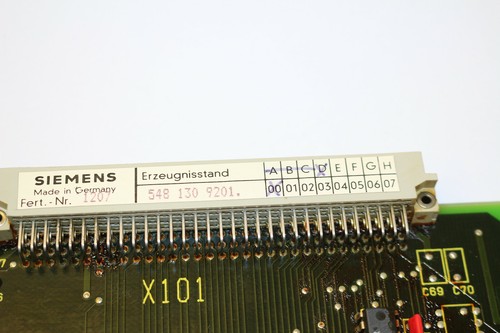 SIEMENS MS100 MS100-D MS100 D BOARD 6FX1113-0AA02 E-STAND 00 - Imagen 10 de 11
