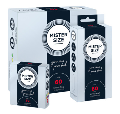 Mister Size Kondome 3 Stk/ 10 Stk /36 Stk Deine Größe 47* 49* 53* 57* 60* 64 *69