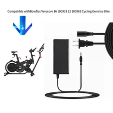 12V AC Adapter For Bowflex Velocore 16" 100933 22" 100963 Cycling Exercise Bike