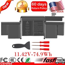 A1582 A1502 Battery for Apple MacBook Pro Retina 13" Early 2015 Mid 2014 74.9Wh