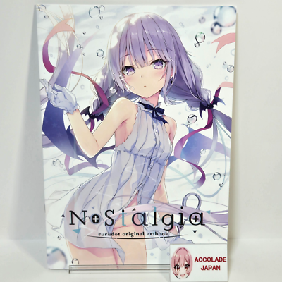 Nostalgia Original Illustration Art Book rurudo rurudot A4/16P