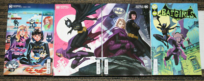 DC Batgirls (2021) #1 FIVE COVER SET - A, B/C Connecting, 1:25 & 1:50 Hipp Var