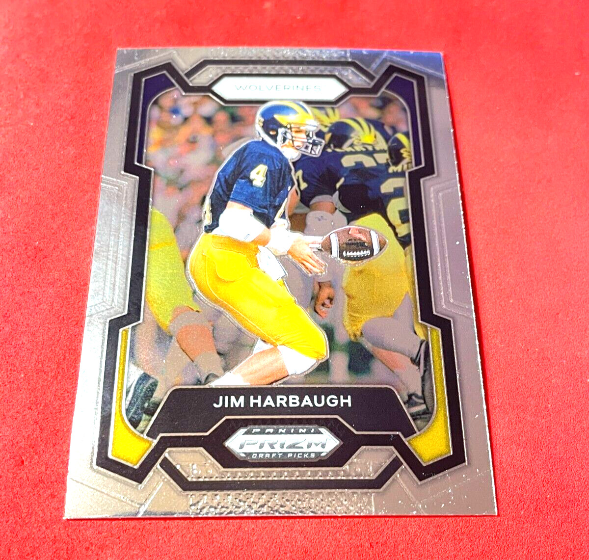 Jim Harbaugh .. Michigan Wolverines .. 2024 PRIZM DP Card 50
