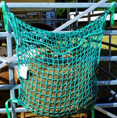 Heunetz Taschenheunetz Breite 100cm Maschen 100mm Kordel 5 mm