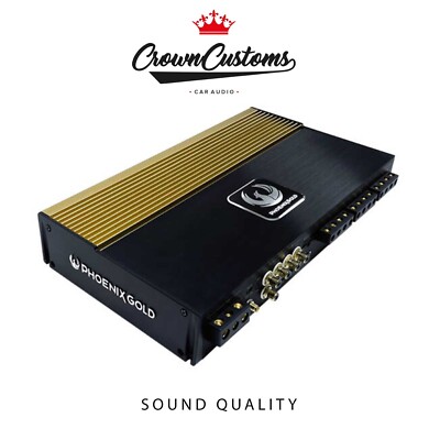 PREMIUM 6 KANAL DSP VERSTÄRKER PHOENIX GOLD ZQA6.8 SQ 780W RMS 8 KANAL DSP