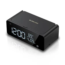 Alarm Clock Ultrasonic Jewelry Cleaner Machine - Ultrasonic Cleaner 48KHz/24W