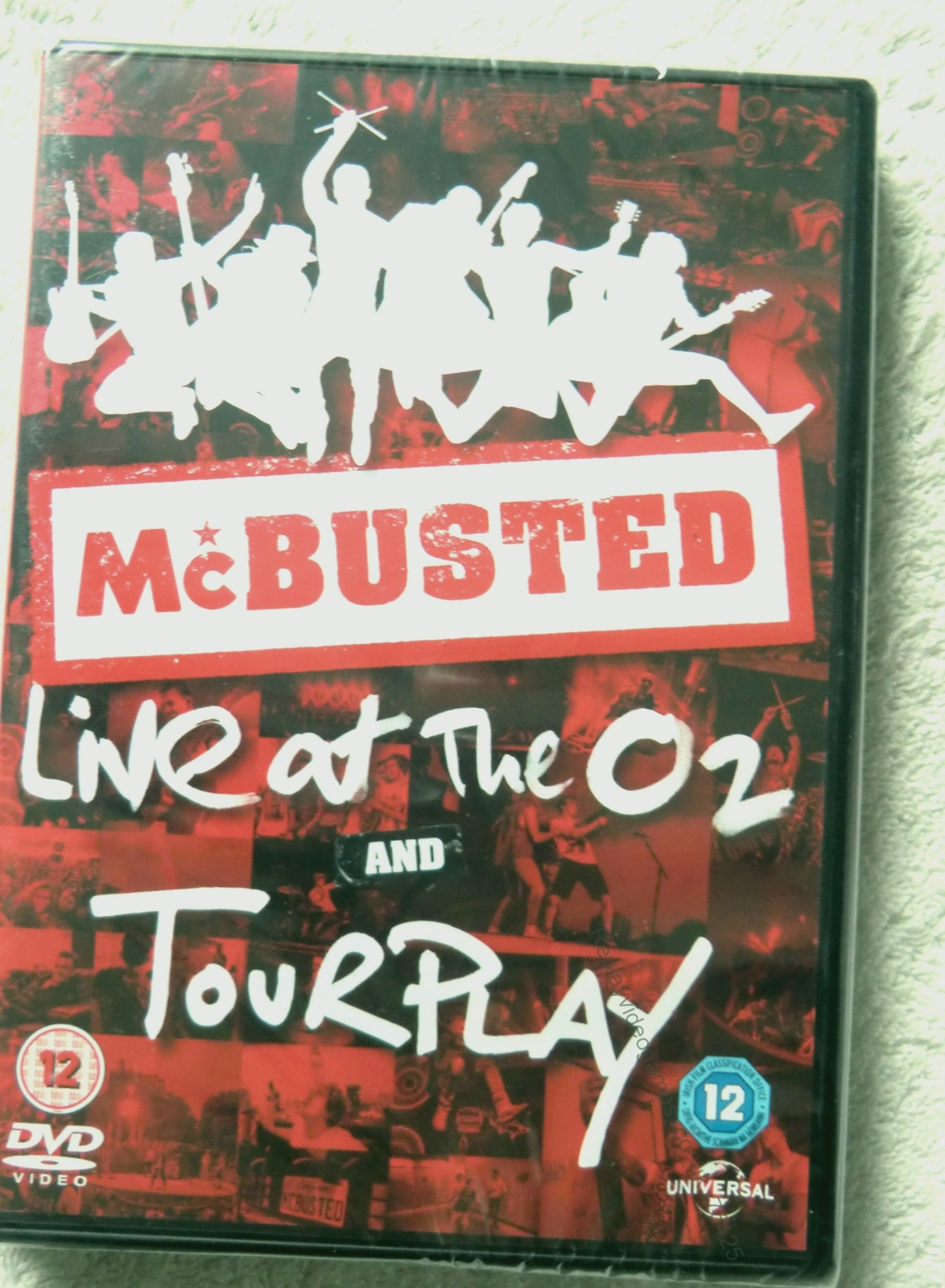 75425 DVD - McBusted Live At The O2 And Tourplay  [NEW / SEALED]  2014  830 246