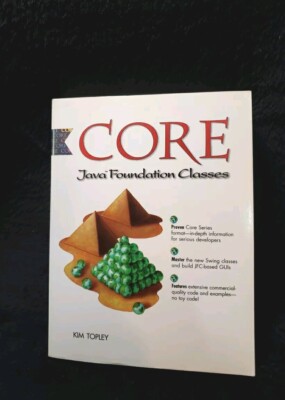 Core Java Foundation Classes by Kim Topley 1998 Paperback With Cd