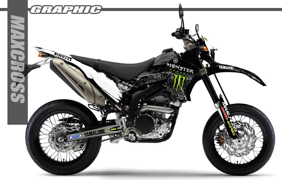 YAMAHA WR250R WR250X ALL YEARS MAXCROSS GRAPHICS KIT DECALS STICKERS FULL MSP2 G