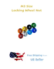 NEW RC M3 Nylon Wheel Lock Nuts Hex Flange Aluminum x5 Ships FREE from US SELLER