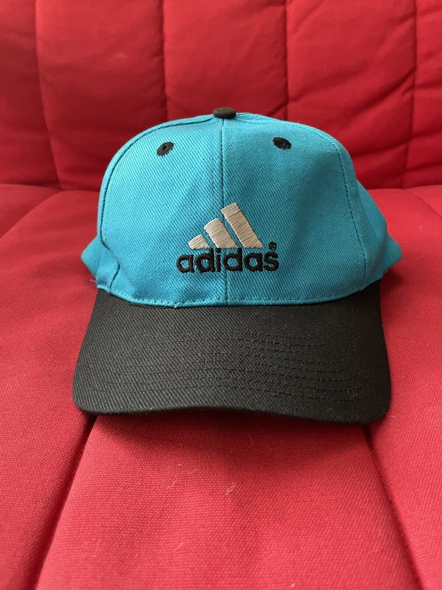 Vintage ADIDAS EQUIPMENT Men s Teal Cap Hat Snapback Hat Logo 90 s