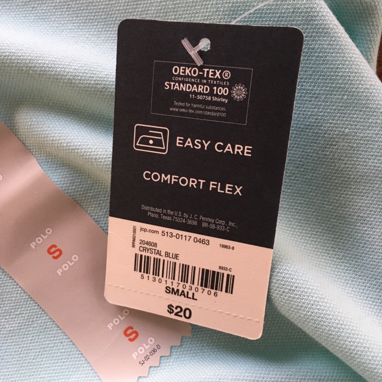 Quick Dri NWT ST. JOHN'S BAY MEN'S COMFORT FLEX QUICK-DRI EASY CARE PREMIUM POLO ...