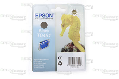 Epson T0481 Schwarz Tinte für Stylus photo R200 R300 RX320 R500 RX600 RX620