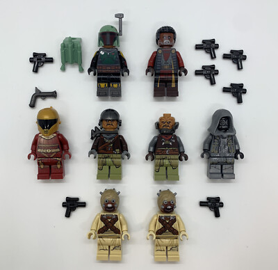 LEGO Star Wars Boba Fett MANDALORIAN Minifigure Lot
