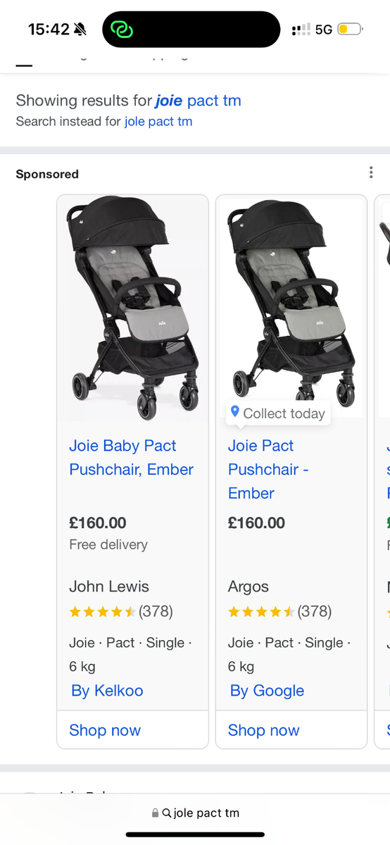 Pact Cranberry Joie Buggy Pact Joie Stroller Joie Cranberry Buy