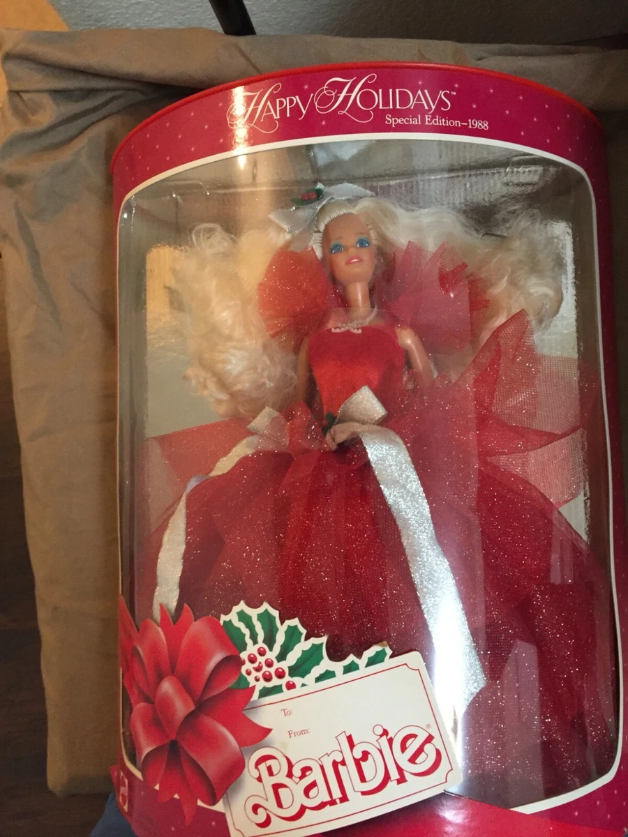 1988 holiday barbie ebay sale