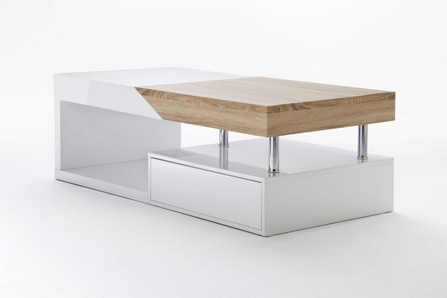 Couchtisch Mca Furniture Livorno Wotan Eiche Weiss Matt 114x42x70 24035 Gunstig Kaufen Ebay