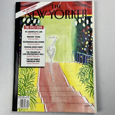 The New Yorker Magazine March 2007/ Jeffrey Toobin, John Colapinto